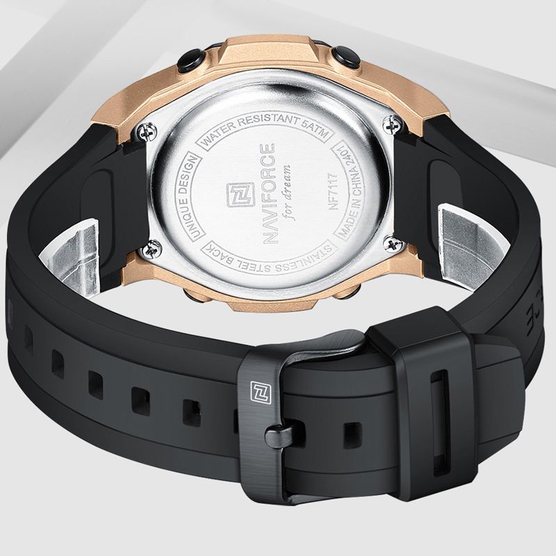 Montres de haute qualité pour homme, étanches à 50 m, bracelet en silicone, nouveau style, montres-bracelets électroniques lumineuses_voghion.com