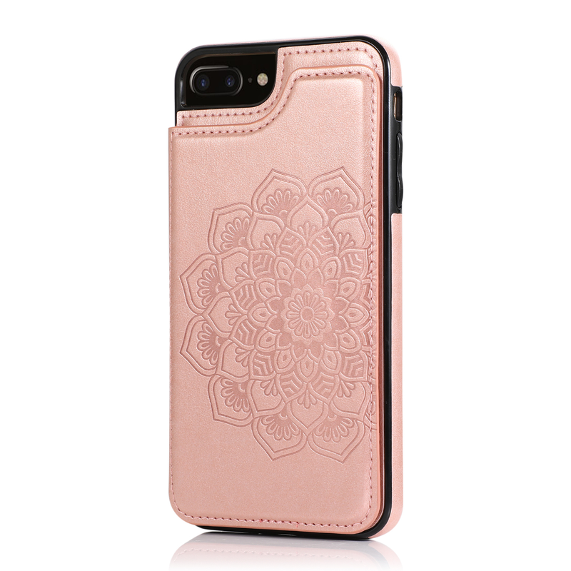 Étui en cuir gaufré pour iPhone 14, 13, 12, 11 Pro, XS, X Max, XR, 8, 7 Plus, SE 2020, 2022, coque antichoc de luxe_voghion.com