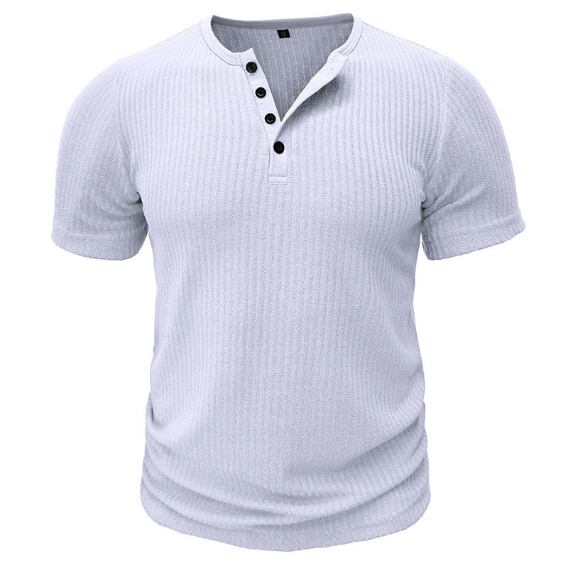 Men's Performance Compression T-Shirt – Muscle Fit Gym Shirt With Moisture-Wicking Fabric & Breathable Mesh For Workout & Athletic Wear_voghion.com