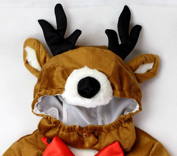 Christmas baby jumpsuit Santa Claus elf elk little snowman costume performance costume_voghion.com