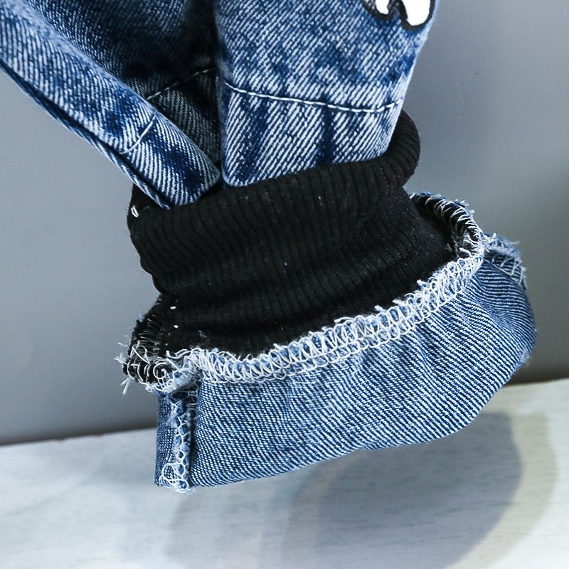 Haine pentru bebeluși, primăvară, toamnă, costum rupt, jachetă din denim, vestă cu glugă, cămașă + pantaloni, set 3 piese_voghion.com