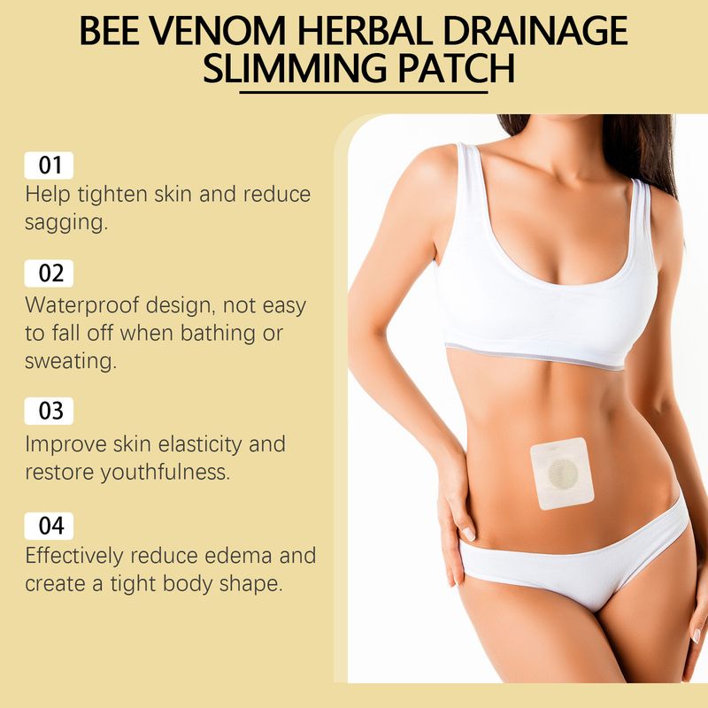 South Moon Bee Venom Body Care verstevigt dijen, Salute Meat, Lazy Belly Button Patch_voghion.com
