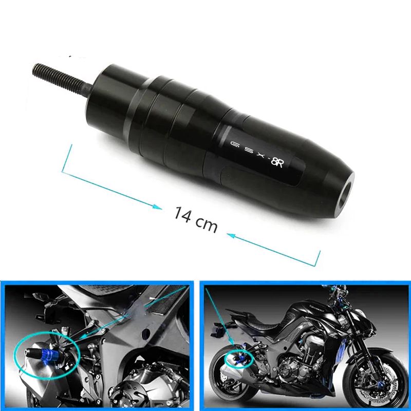 ZA GSX-8R GSX8R Dodaci za motocikle Zaštita od padajućih padova Klizači ispušnih plinova Zaštitnik gsx8r_voghion.com