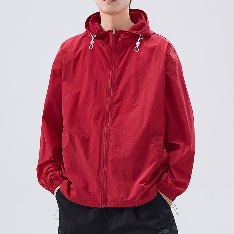 Ropa ligera de seda helada para exteriores de calidad inmejorable para hombre en verano 2025, con protección solar UPF50+ y transpirable._voghion.com