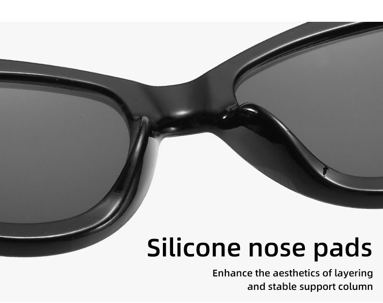 New Fashion Cat Eye Trendy Small Frame Women's Sunglasses Cheap Pc Shades Eyewear_voghion.com