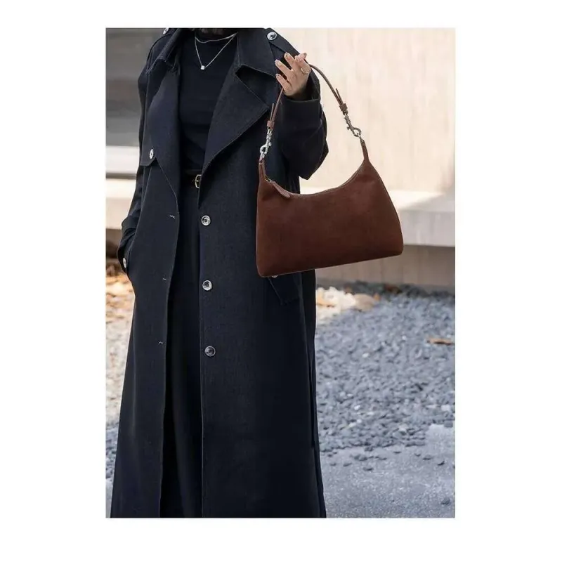 Borse a tracolla in pelle di mucca smerigliata da donna, stile retrò, casual, da donna, 2025, stilisti di moda per signora, nuove_voghion.com