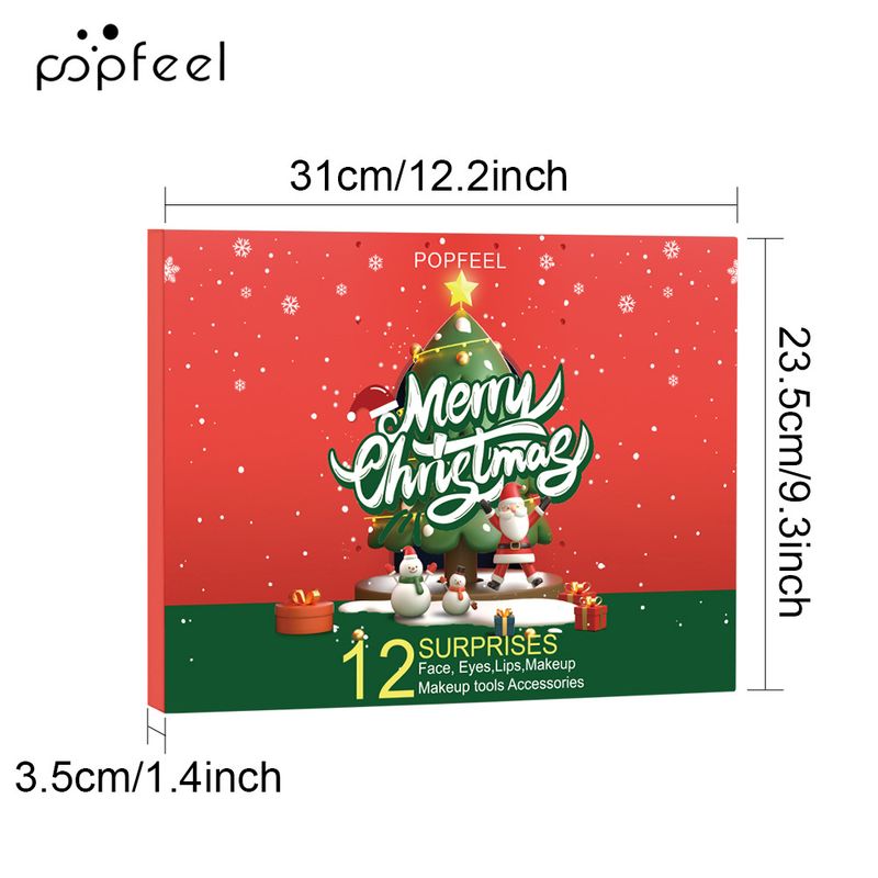 Makeup Sets POPFEEL Makeup Set Gift Box 12 Piece Cosmetics Christmas Set Makeup Palette_voghion.com