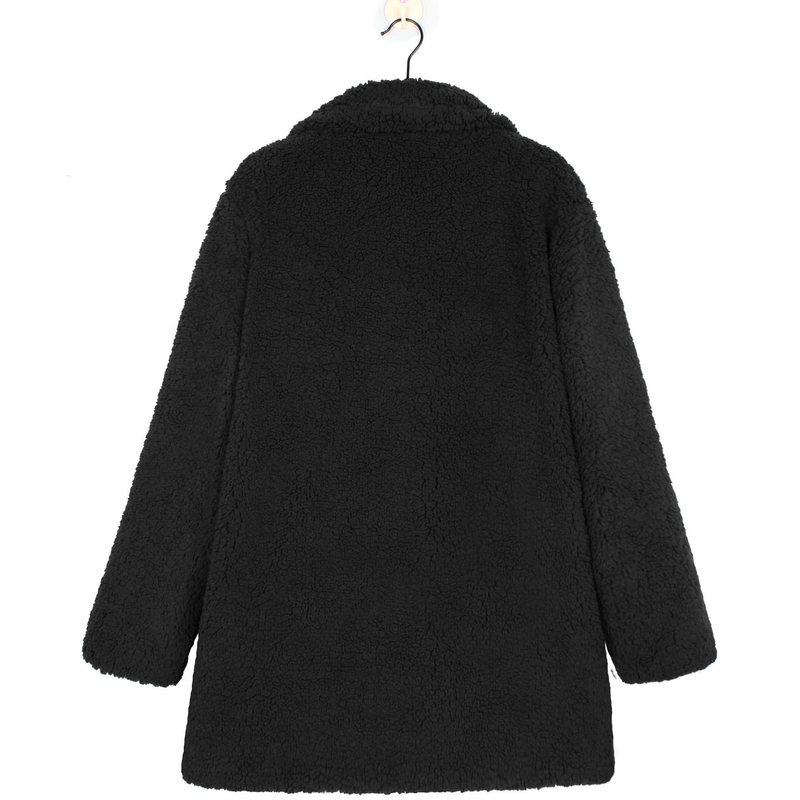 Women's Top Jacket Autumn And Winter Fashion New Suit Collar Long-sleeved_voghion.com
