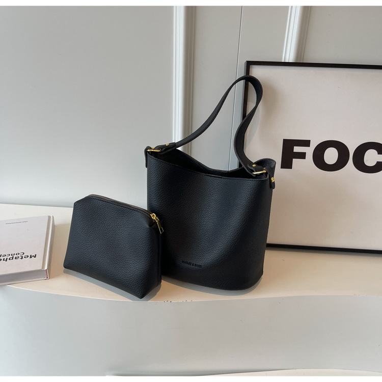 Damentasche Herbst neue Beuteltasche, vielseitig, einfach, One-Shoulder_voghion.com