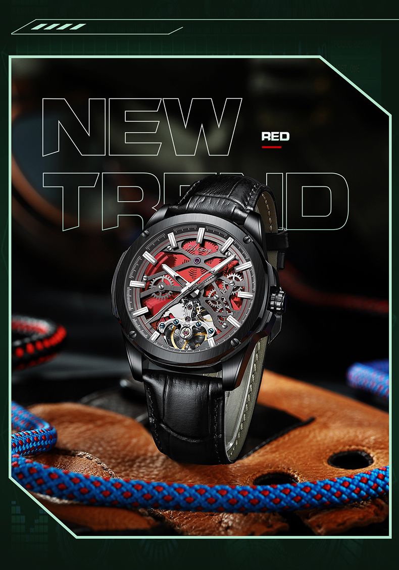 AILANG Luxury Tourbillon Watch Men Skeleton Dial Automatic Mechanical Watches Leather Strap Sport Clock Reloj Hombre 2025_voghion.com