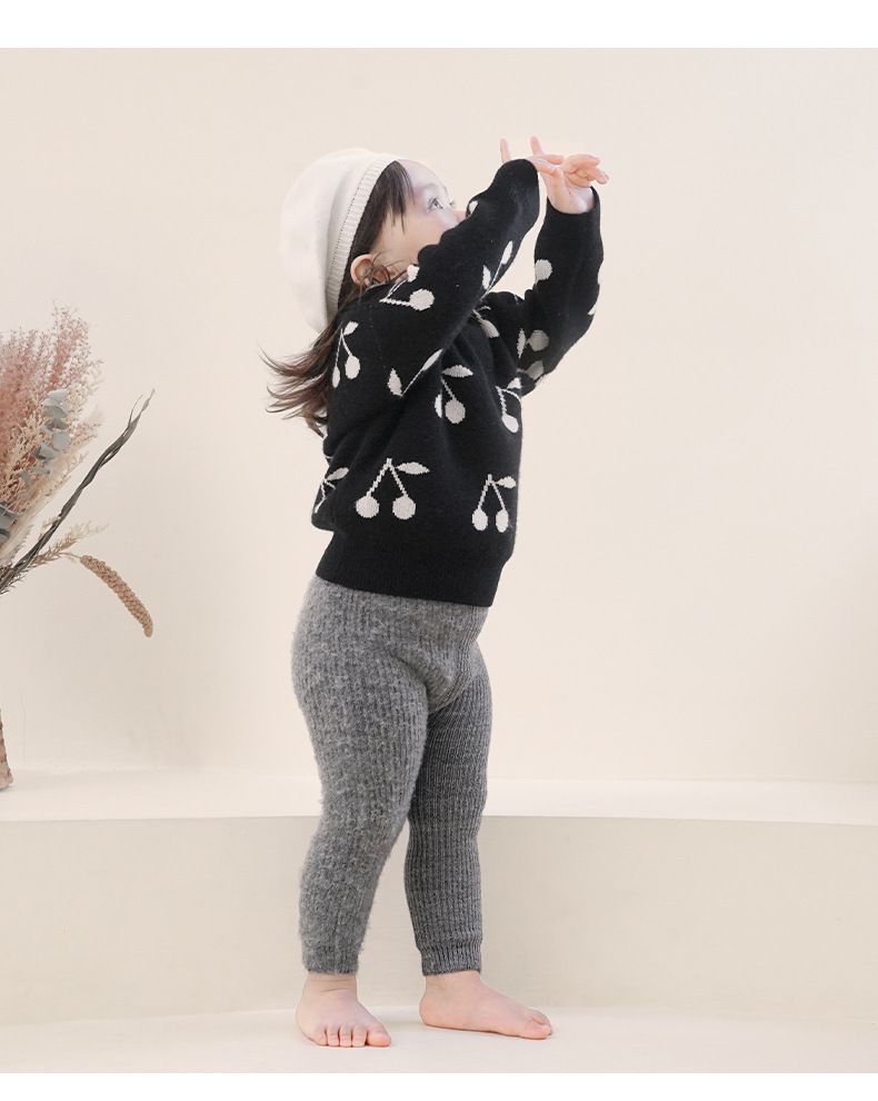 Mädchen Strumpfhosen Herbst/Winter Neu Typ A Mit Samt Verdickt Wärme Kinder Verbunden Babysocken Baby Leggings_voghion.com