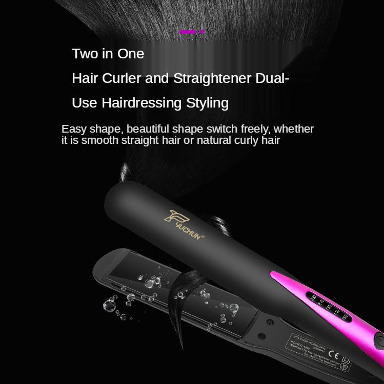 Glätteisen Air Simply Straight Keramikglättung Heiße Haarbürste Glätten_voghion.com