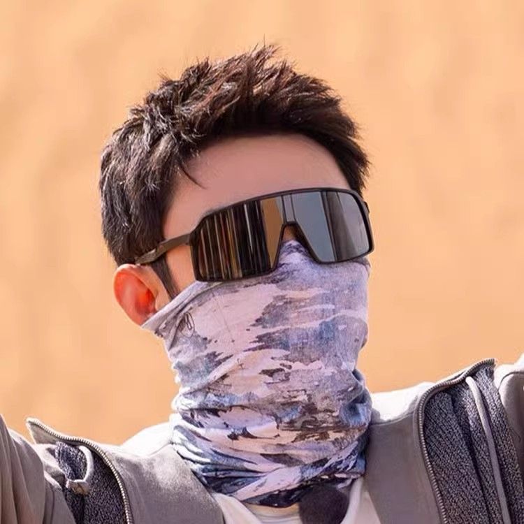 Huang Jingyu Style Windproof Cycling Goggles Mountaineering Skiing Protective Glasses Men Outdoor Sports UV Protection_voghion.com