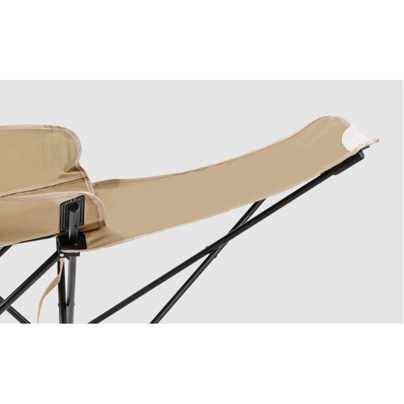 Lounge Chair, Dual-use For Sitting Lying, Lightweight Carrying Nap Bed, Outdoor Camping Folding Chair With Three_voghion.com