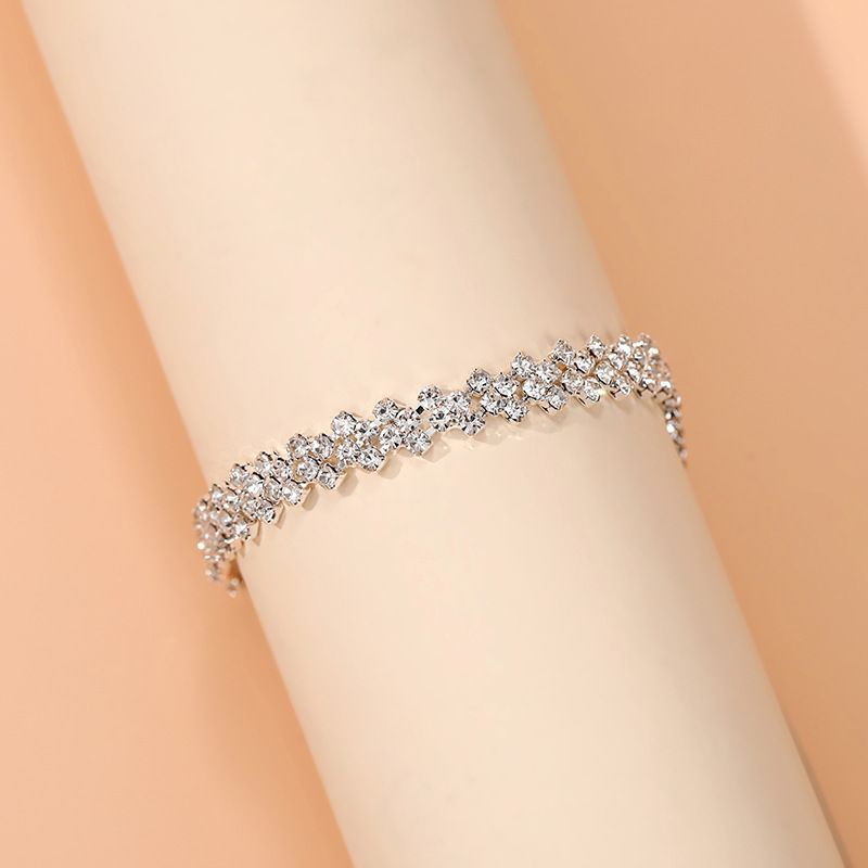 Unique Irregular Rhinestone New Versatile Beach Foot Jewelry Anklet_voghion.com
