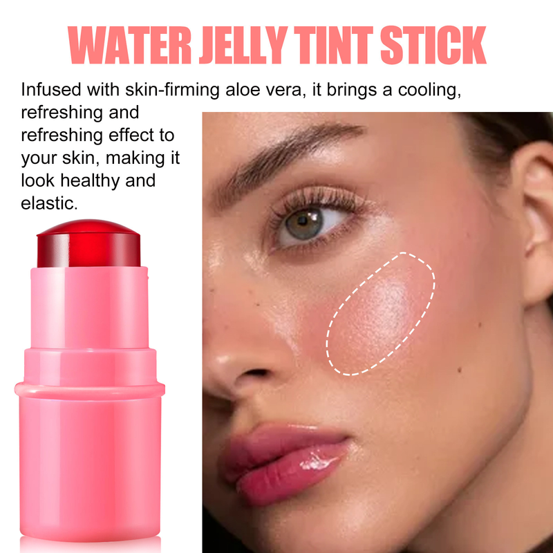 EELHOE fruit jelly red blush lip gloss stick light color natural nude makeup lip matte makeup stick_voghion.com