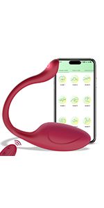 G-Punkt-Höschenvibrator mit APP-Fernbedienung, Pink Fun, tragbar über große Entfernungen, wiederaufladbares Sexspielzeug für Erwachsene, mehr als 10 Vibrationen für Frauen_voghion.com