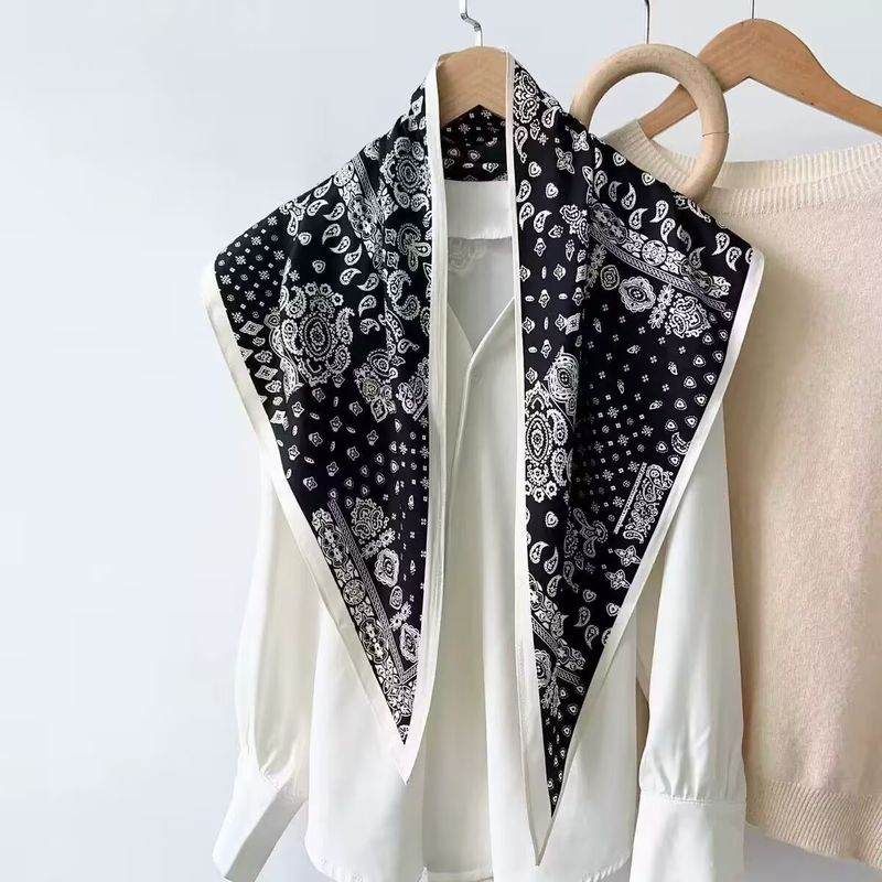 Herbst 2025: Neu bedruckter, vielseitiger und eleganter Reise- und Fotoschal für Damen – auch als Oberbekleidung oder als Dreieckstuch zum Binden an der Taille geeignet._voghion.com