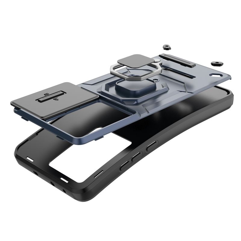 Suitable for oneplus12 battle bear window mobile phone case, one plus 12R two-in-one anti-drop bracket protective case_voghion.com