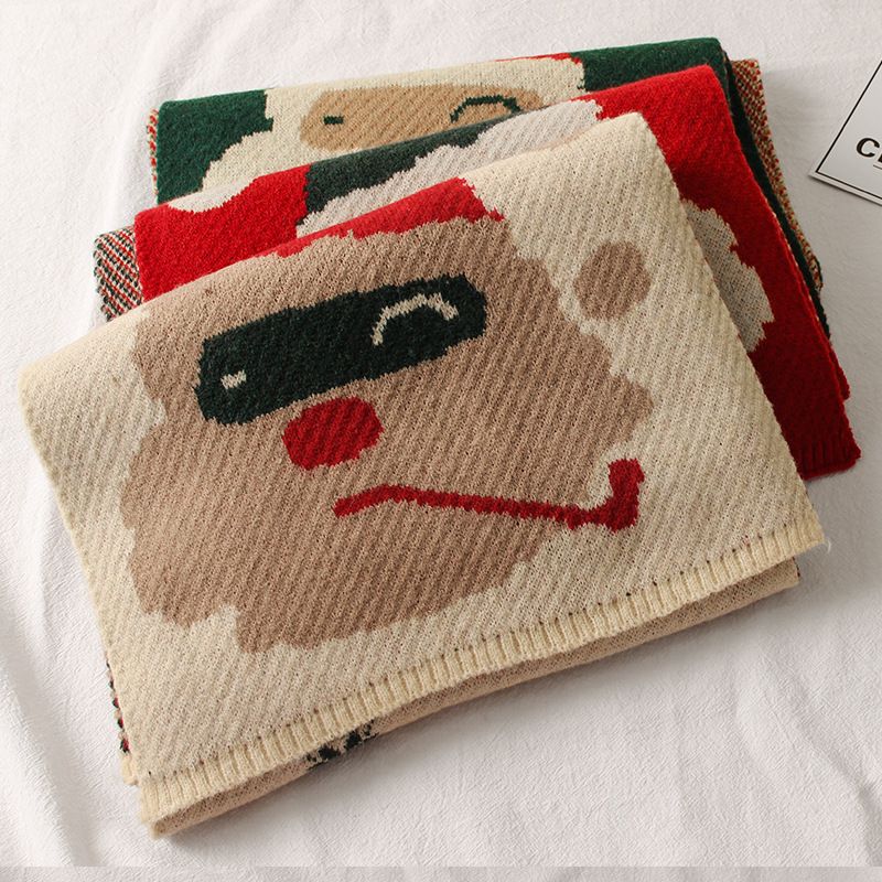 Écharpe polyvalente et tendance, originaire de Corée du Sud, idéale pour l'automne et l'hiver._voghion.com