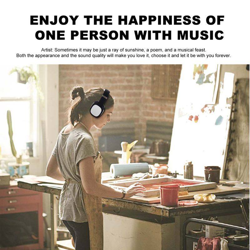 MH3 Faltbare Bluetooth 5,0 Drahtlose Wiederaufladbare Stereo Sport Kopfhörer Headset_voghion.com