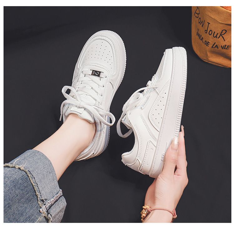 Sneakers für Damen im Frühjahr neue Mode vielseitige Wanderschuhe im koreanischen Stil atmungsaktive Casual Sneaker Laufschuhe_voghion.com