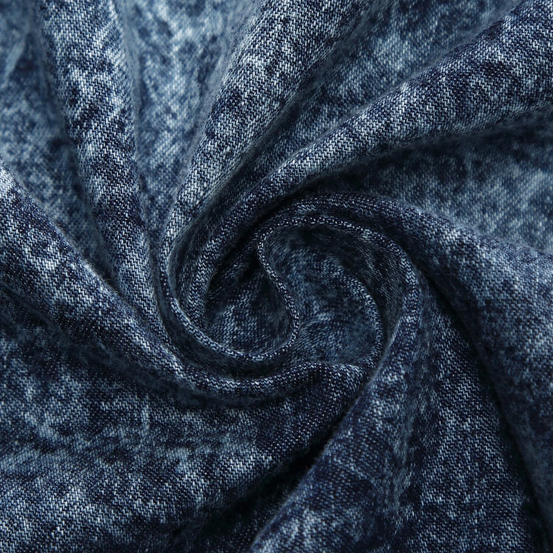 % 100% Pamuk 2024 Yaz Yeni Moda erkek denim gömlek Kısa Kollu Hip Hop Vintage Street Casual Cepler Iş Gömlekleri_voghion.com
