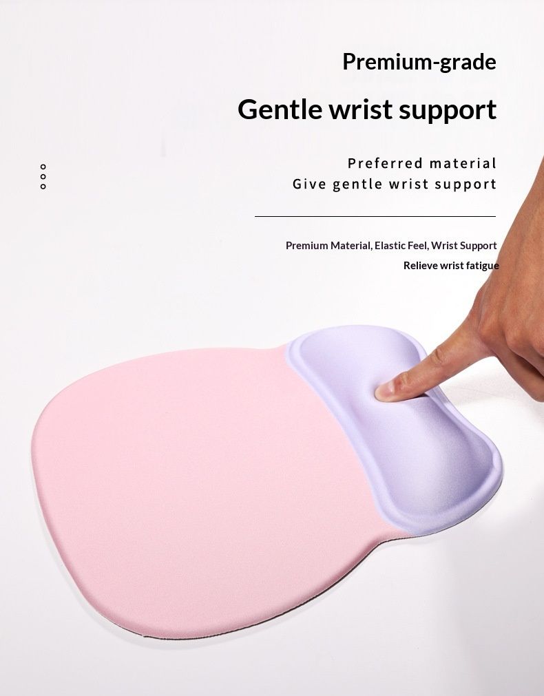 NeoGear Handgelenkauflage für Frauen, verdicktes, rutschfestes Silikon, Mauspad für Herren im Büro und beim Gaming_voghion.com