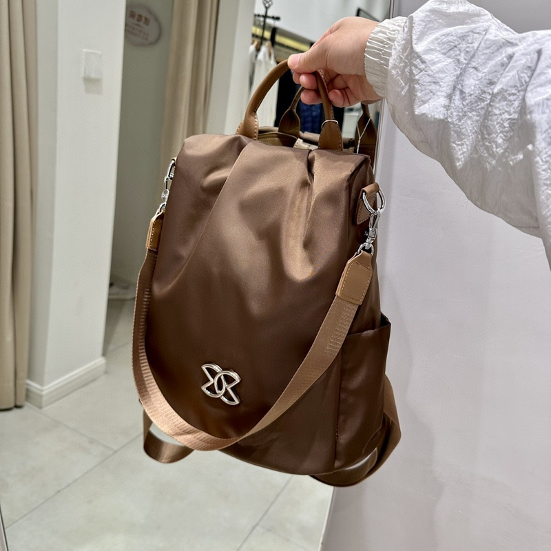 Mochila para mulheres, mochila de viagem, mochila de deslocamento para mulheres, mochila de tecido Oxford versão coreana_voghion.com