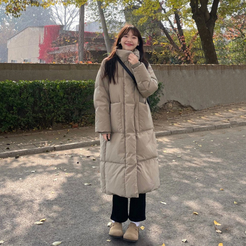 Piumino oversize da donna, giacca invernale lunga e spessa in cotone, nuova tendenza 2025_voghion.com