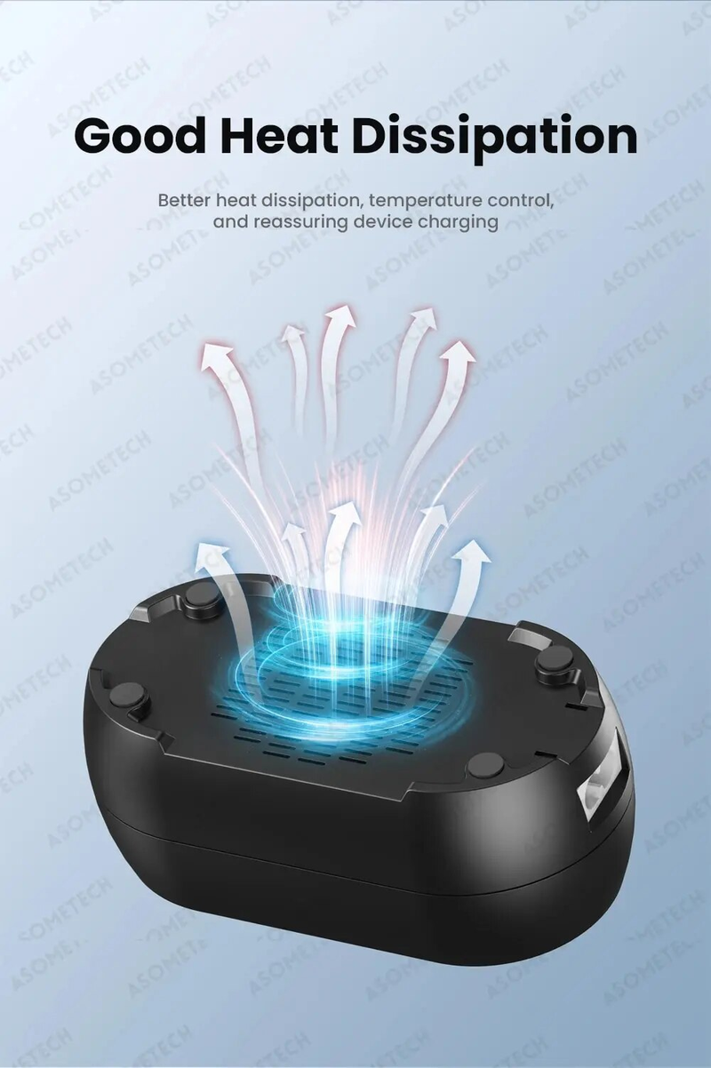 ASOMETECH 10 Port Charger 100V-240V EU US KR UK Plug Desktop USB Charging Station For Multiple Devices iPhone_voghion.com