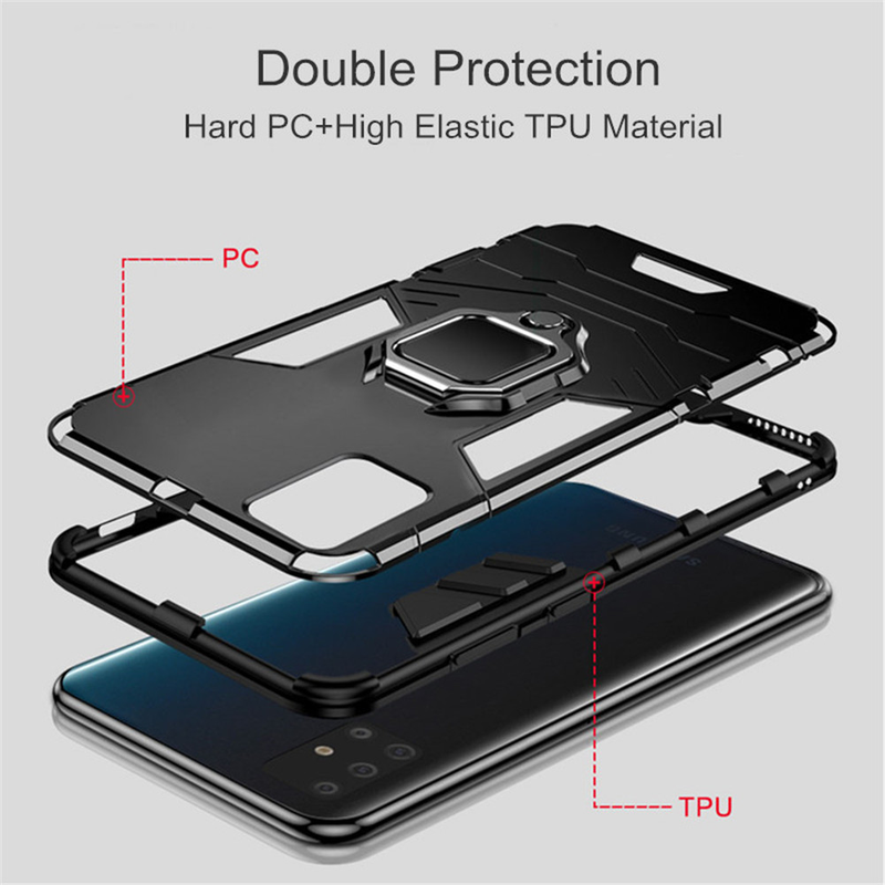 Shockproof Armor Ring Case For Samsung Galaxy A51 A71 A31 A12 A22 A32 A42 A52 A72 A53 A33 M62 F62 A 51 A 71 4G 5G Cover Funda_voghion.com