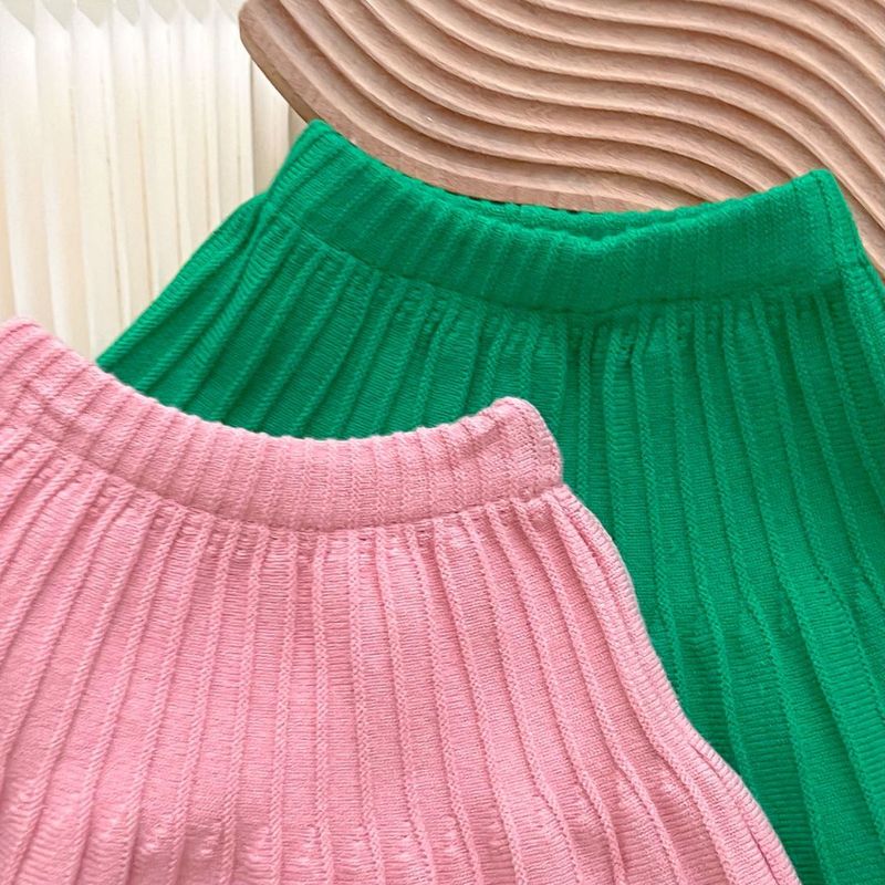 JINYONG Maglione per bambini, gonna, maglione jacquard in due pezzi, completo in due pezzi, cappotto lavorato a maglia carino, alla moda per donna_voghion.com