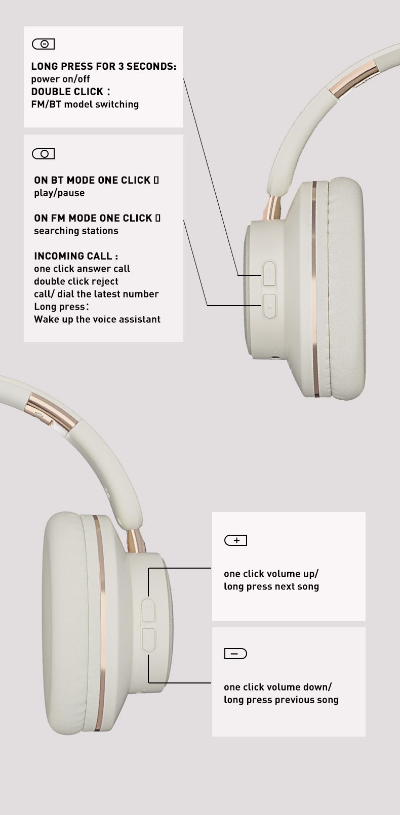 Bluetooth Headphones New H9 Head Mounted Bluetooth Headset Wireless Foldable Sports Ultra Long Battery Life Game Heavy Bass Headset_voghion.com