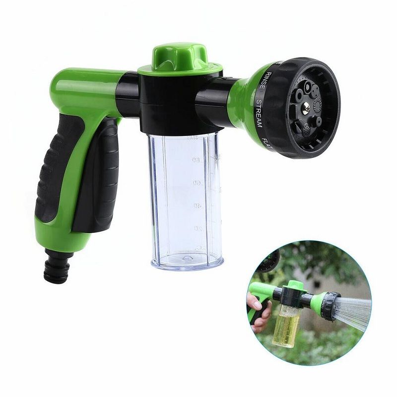 Pet Shower Nozzle Sprayer Hose Dog Shower Gun 3 Mode Adjustable Pet Wash Cleaning Bath Water Foam Soap Sprayer Dog Clean Tools_voghion.com