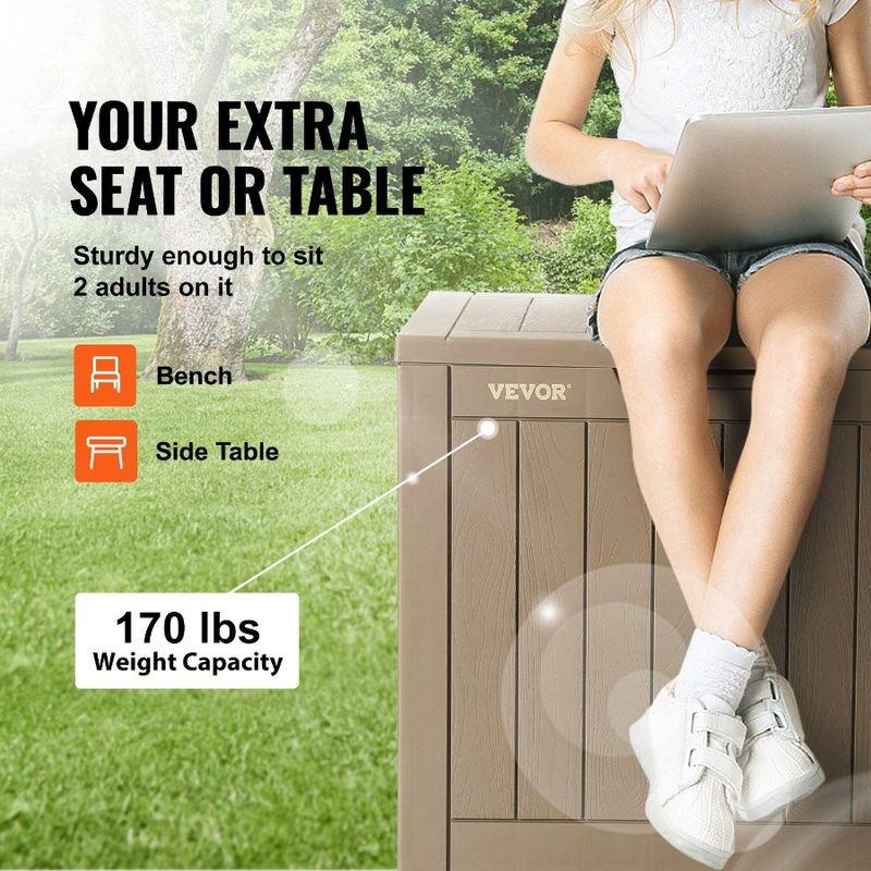 Con per mobili da esterno in alluminio 20,9 Lucchetto X Gallone Lega Deck Storage 17,1 Deckbox PP X Patio Box Box 22,1 31 Impermeabile_voghion.com