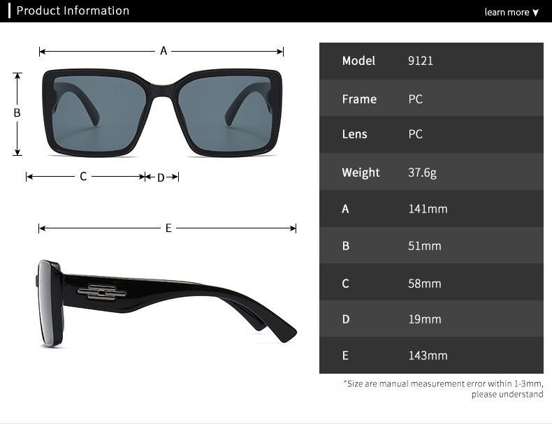Occhiali da sole Polarizzatore antiriflesso anti-UV Coppia occhiali da sole_voghion.com