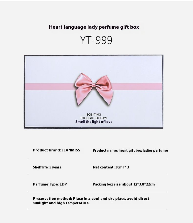 Neie Parfum Small City Yixiang Mark Heart Language Kaddosbox Damenparfumset Haltbaren Duft Populäre Vietnam Parfum_voghion.com