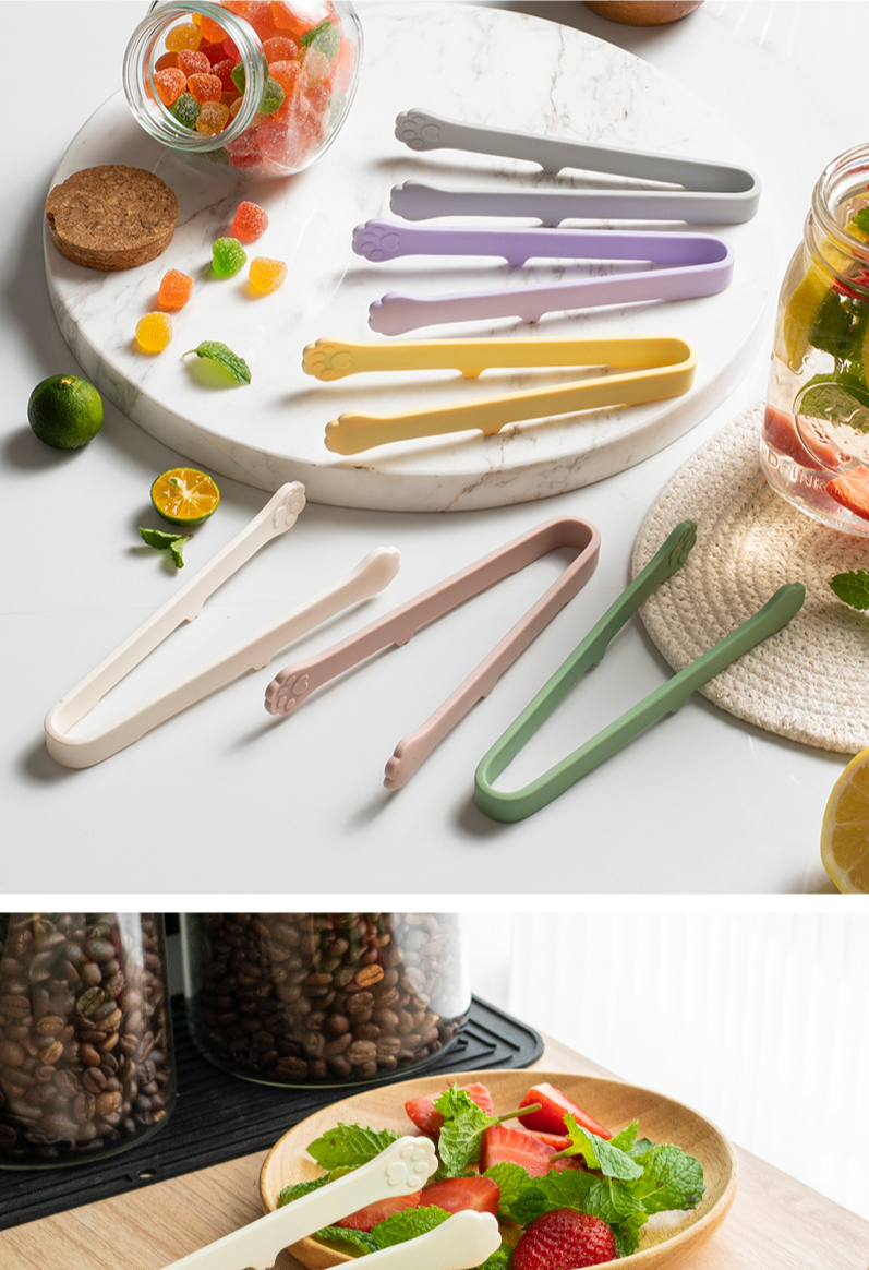 Mini clip per ghiaccio multifunzionale in silicone per snack creativi a forma di zampa di gatto_voghion.com