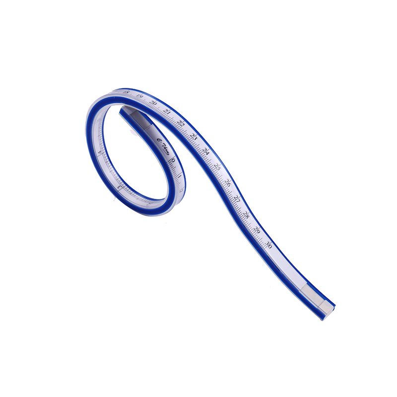 1 Stück 30 cm Schlangenlineal, Plattenherstellungslineal, Kurvenlineal, Markierung, weiches Lineal, Lederlineal_voghion.com