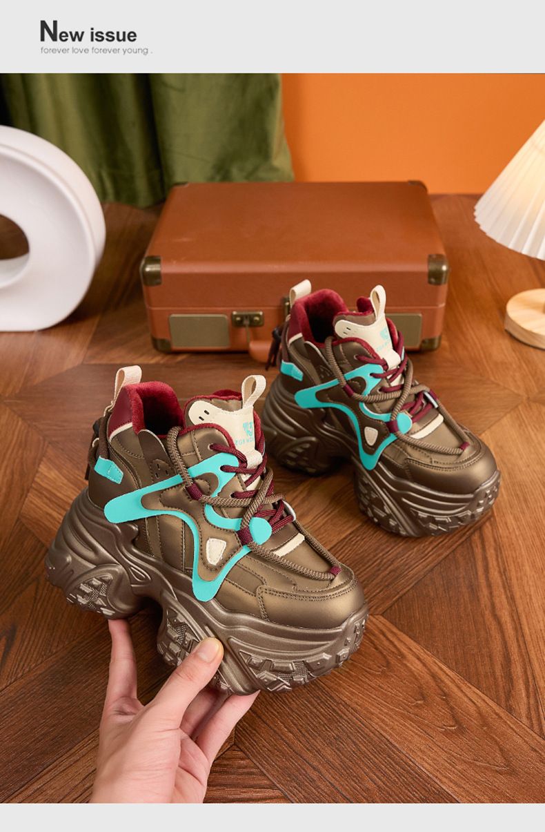 Veet Dad 2024 Winter Neue modische vielseitige Biskuitschuhe mit dicker Sohle, hoher Wärme und innerer Höhe_voghion.com