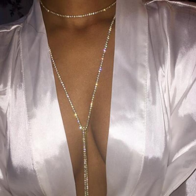 Europese Amerikaanse eenvoudige en modieuze dikke ster hanger ketting, sieraden accessoires groothandel, luxe ketting_voghion.com