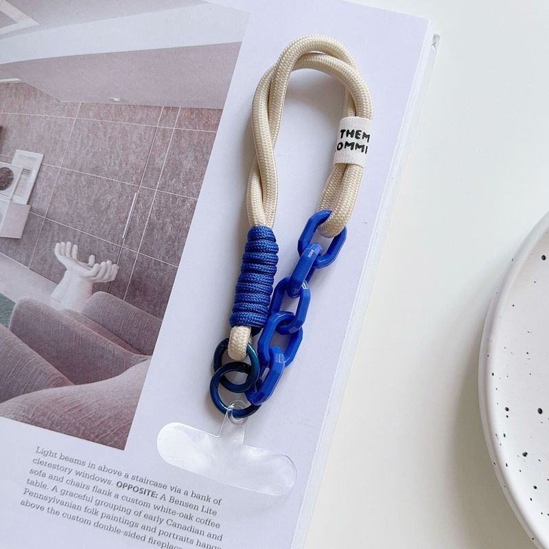 Σχοινί χειρός ντοπαμίνης, θήκη κινητού τηλεφώνου, κορδόνι, κοντό σχοινί, φορητό βραχιόλι καρπού, αλυσίδα anti-lost, μενταγιόν, μενταγιόν._voghion.com