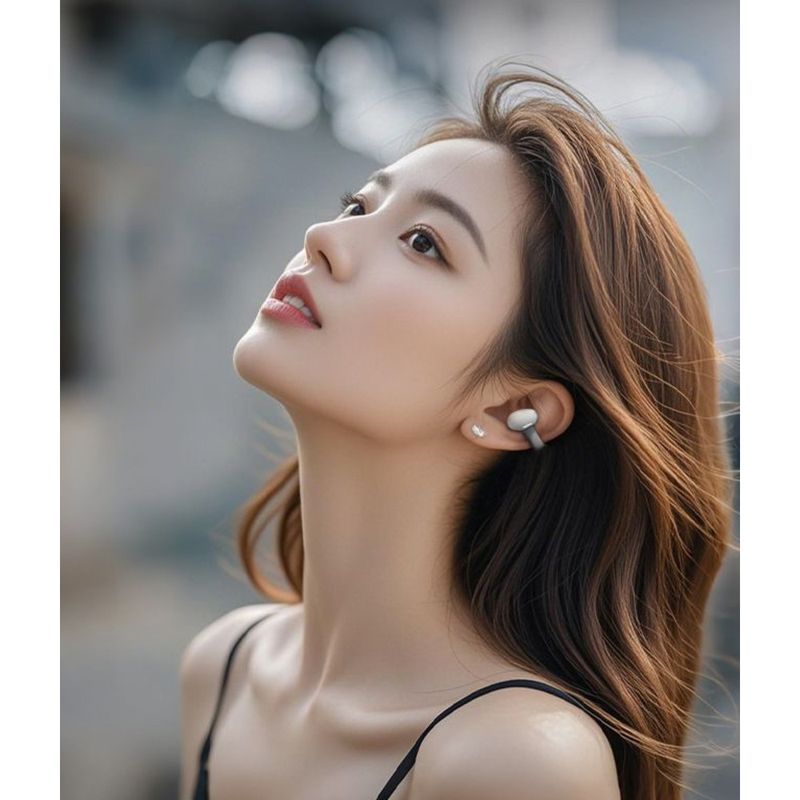 Yishuo Acoustics Flagship Ear Clip Wireless Bluetooth Earphone Open Senseless Wearing Sports Business Long Standby_voghion.com