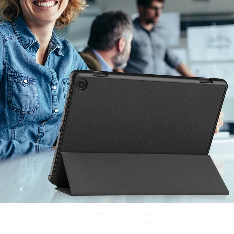 Tablet Protective Case for Lenovo M10 (3rd Gen) 328 10.1-inch for Lenovo M10 Plus Gen 3 10.6-inch Folding Sleep Hard Shell_voghion.com