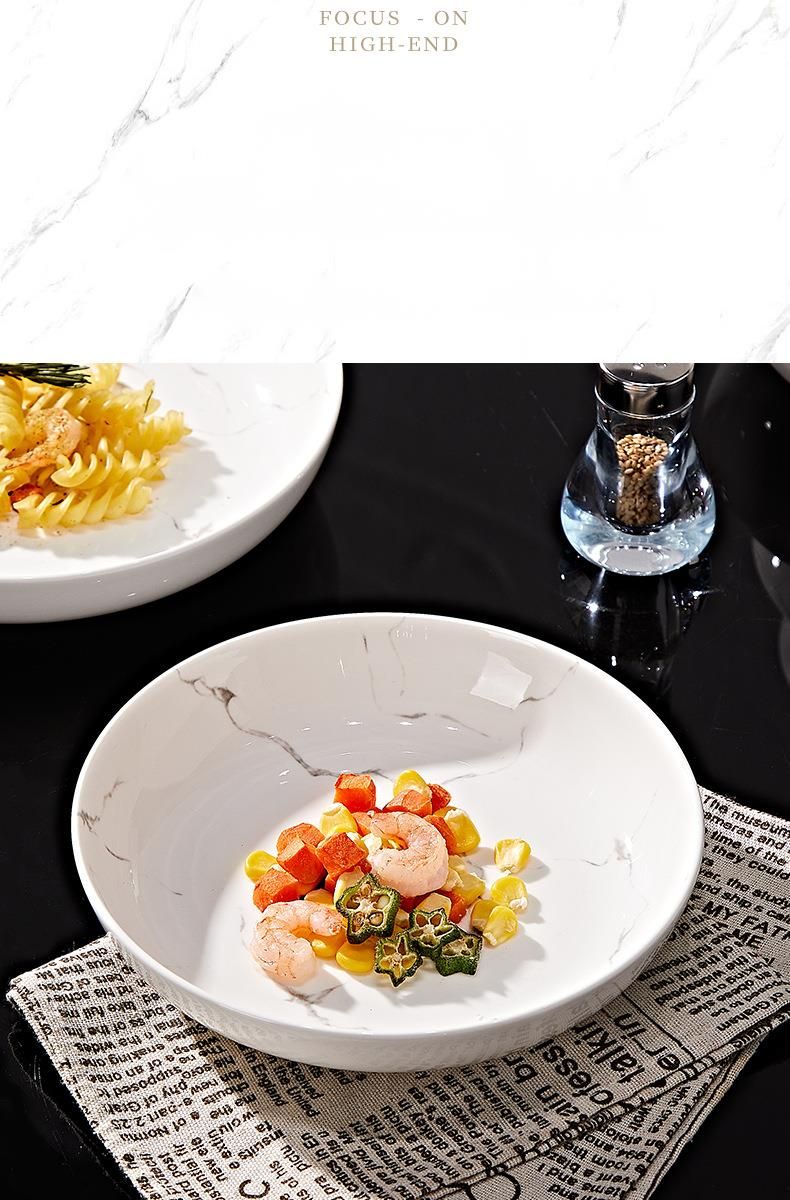 Underglaze Color Bowl Plate Set For Use, High-Quality Aesthetic Bowl, Plate, And Chopsticks Combination, Home High-End_voghion.com