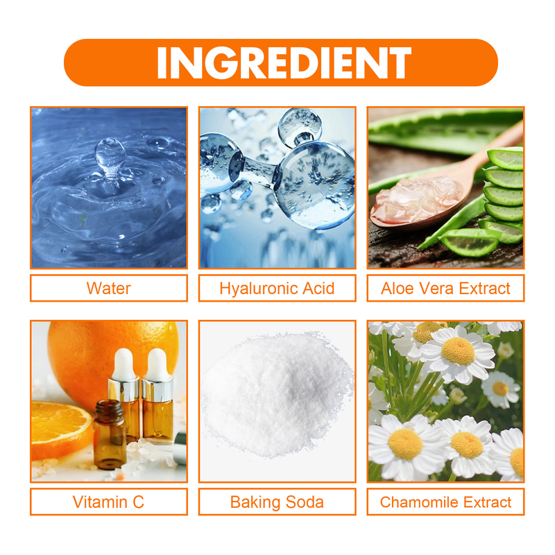 24 heta serum rengör tänderna på djupet reparerar djuprengörande gula fläckar tandsten tandkött munvård essens_voghion.com