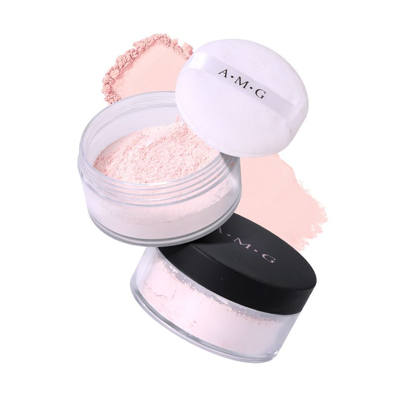 Poudre spéciale AMG, poudre libre de maquillage, anti-cernes, imperméable, éclaircissante, longue tenue_voghion.com