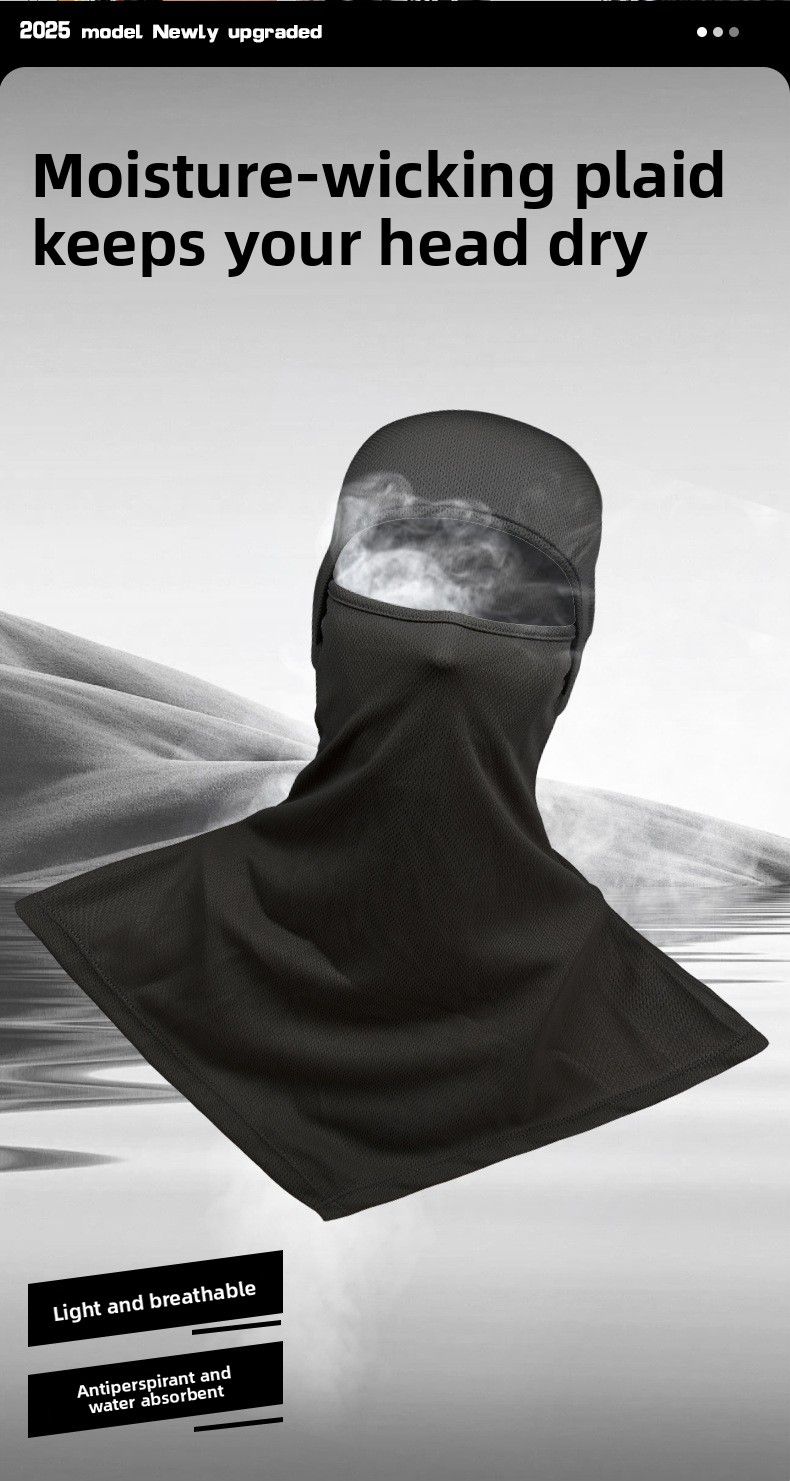 Cross-Border Balaclava Face Mask Breathable Quick-Dry Cycling Head Cover Helmet Liner Camouflage French Fishing Hat_voghion.com