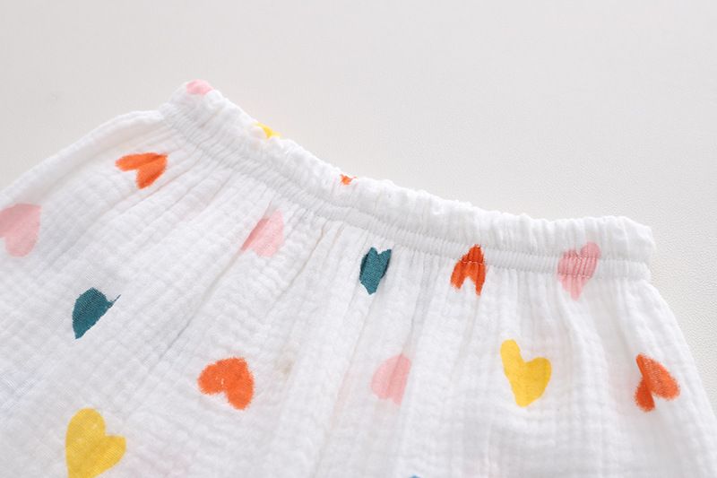 Conjunto de pijama de verano para bebé, niño y niña, informal, con dibujos animados, ropa para el hogar con aire acondicionado, conjunto de dos piezas, moderno_voghion.com